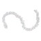 Northlight Pre-Lit Commercial Length Christmas Garland - White - 50' x 10" - Clear Lights